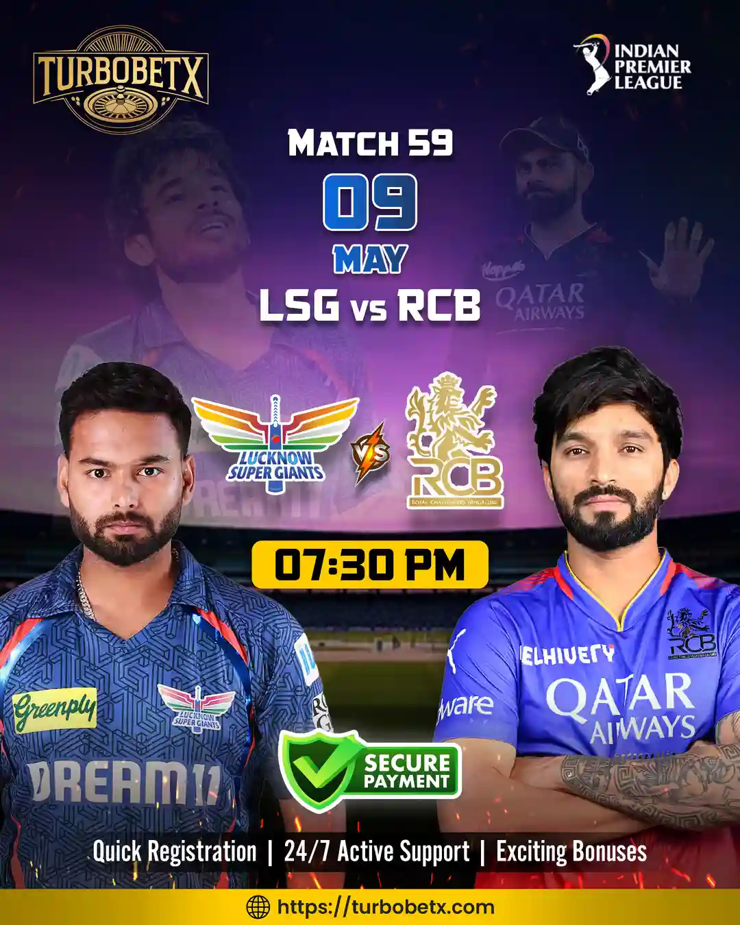 LSGvsRCB59match